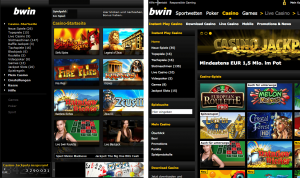 bwin Casino seriös - bwin Casino Erfahrungen: Screenshot der beiden Softwarevarianten